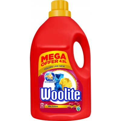 Prac.pr.WOOLITE tek.4,5l Mix Colors